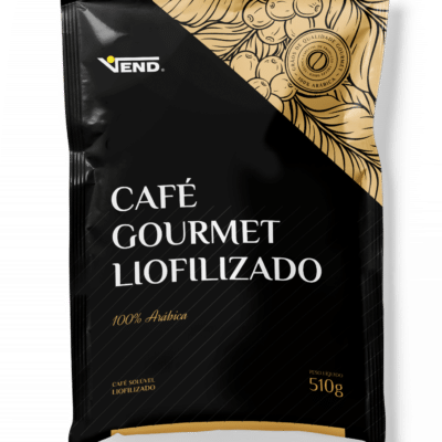 Café gourmet solúvel 100% arábica