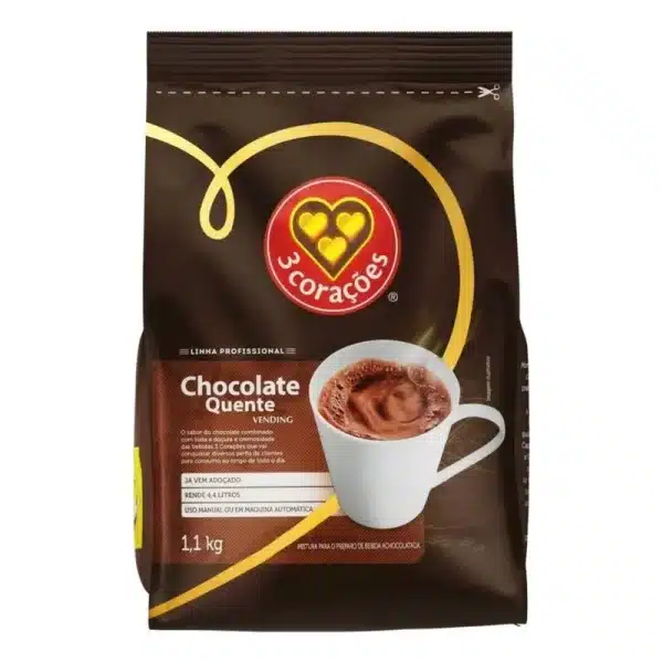Chocolate com leite 3 corações 1,1KG - Image 2