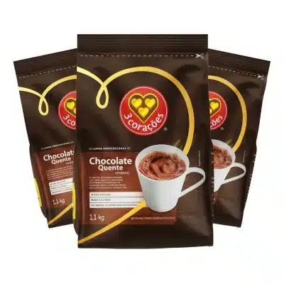 Chocolate com leite 3 corações 1,1KG