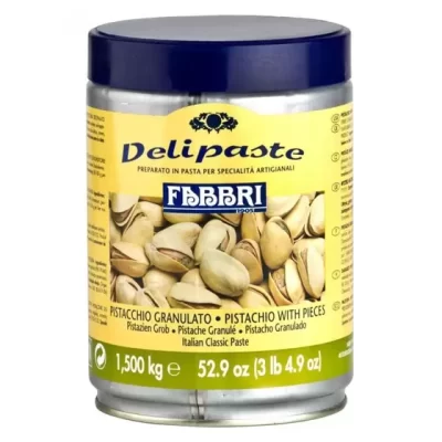 Delipaste Sabor Pistache granulato 1,5kg Fabbri